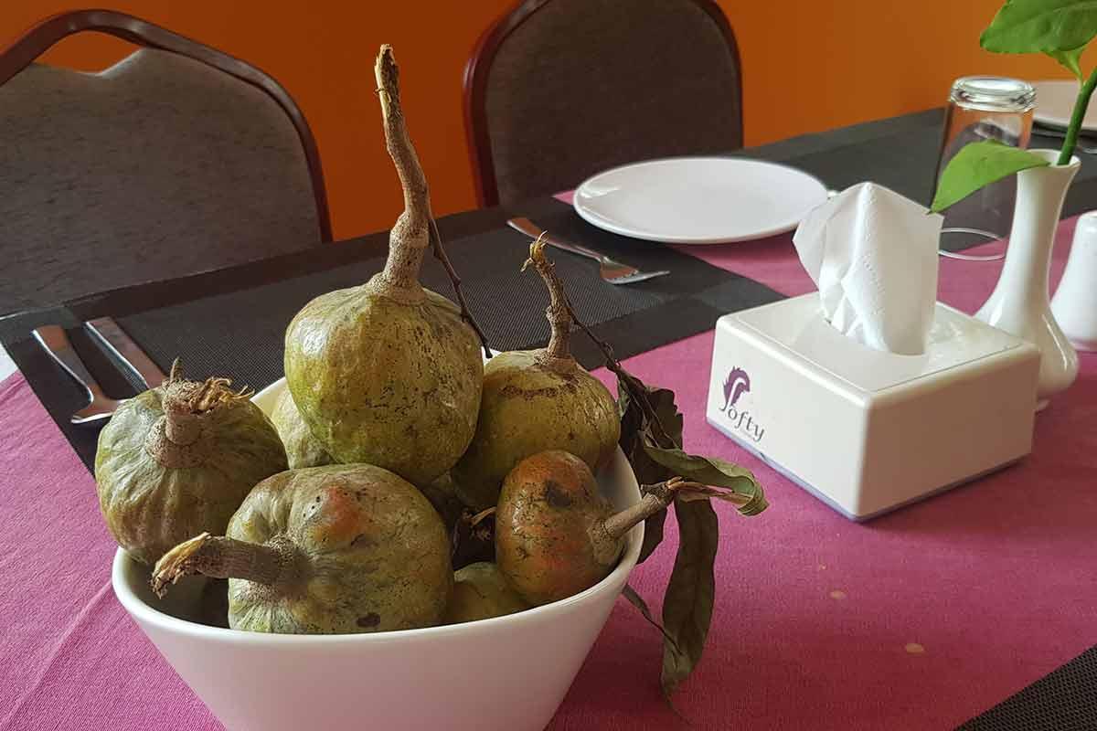 Organic farm fruits